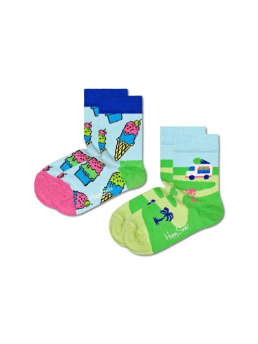 Детски чорапи Happy Socks Kids Ice Cream (2 чифта)