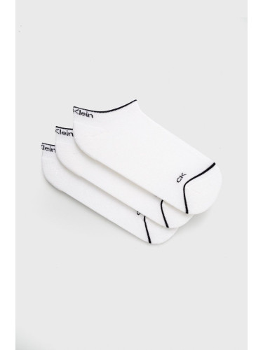 Чорапи Calvin Klein дамски в бяло 701218765