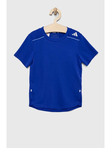 Детска тениска adidas B D4S TEE в синьо с принт