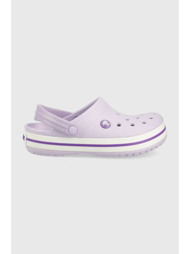 Детски чехли Crocs в лилаво