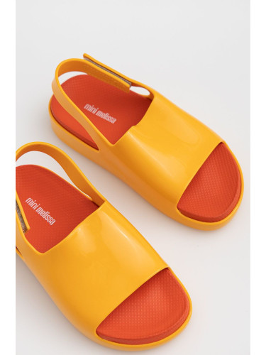 Детски сандали Melissa в оранжево