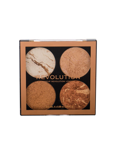 Makeup Revolution London Cheek Kit Хайлайтър за жени 8,8 гр Нюанс Don´t Hold Back