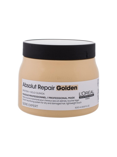 L'Oréal Professionnel Absolut Repair Golden Professional Mask Маска за коса за жени 500 ml