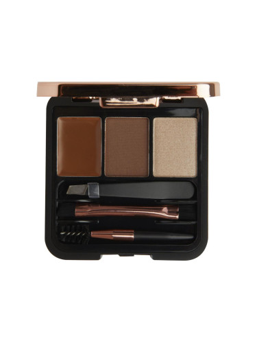 Makeup Revolution London Brow Sculpt Kit Комплекти и палитри за вежди за жени 2,2 g Нюанс Brown