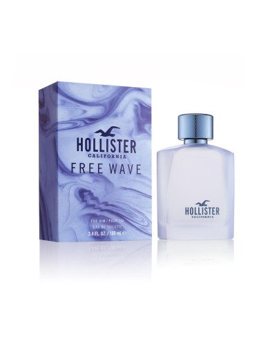 Hollister Free Wave Eau de Toilette за мъже 100 ml