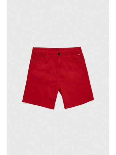 Детски къси панталони Birba&Trybeyond в червено