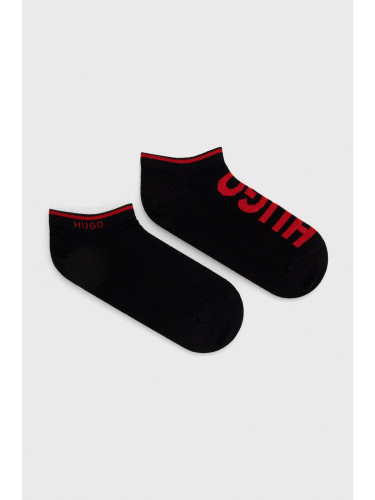 Чорапи HUGO дамски в черно 50469274