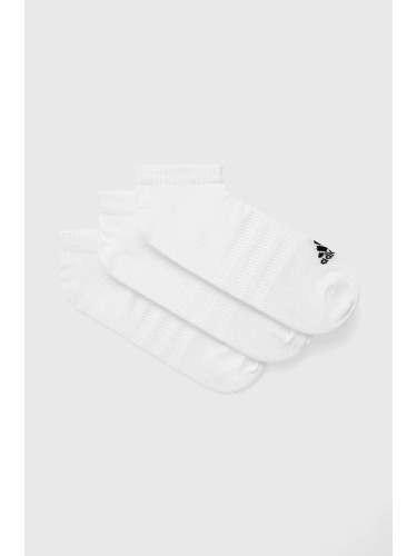 Чорапи adidas Performance в бяло HT3469