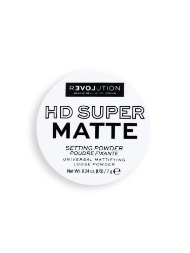 Revolution Relove HD Super Matte Setting Powder Пудра за жени 7 гр