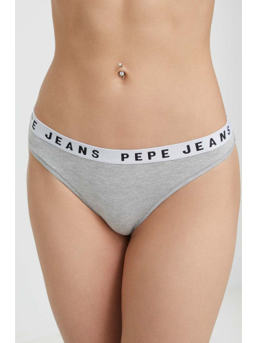 Прашки Pepe Jeans в сиво