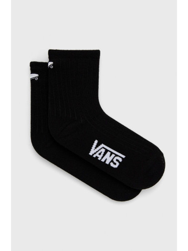 Чорапи Vans дамски в черно