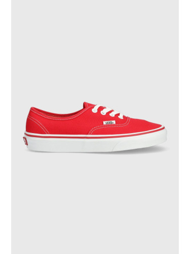 Ниски кецове Vans Authentic в червено VN000EE3RED