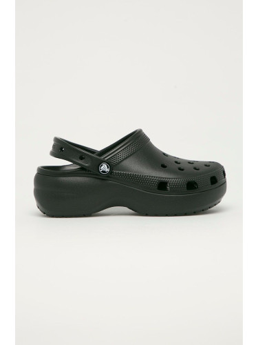 Чехли Crocs Classic Platform Clog в черно 206750 207989