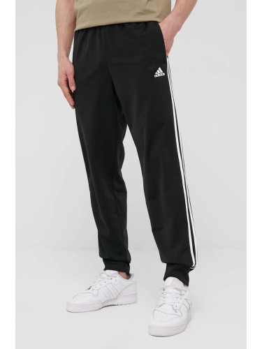 Панталони adidas H46105 мъжко в черно с апликация