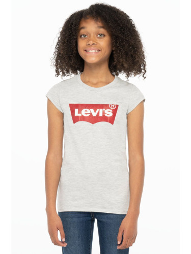 Детска тениска Levi's в сиво