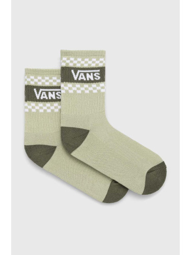 Чорапи Vans в зелено