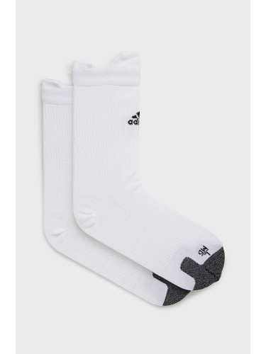 Чорапи adidas Performance HA0096 мъжко в бяло