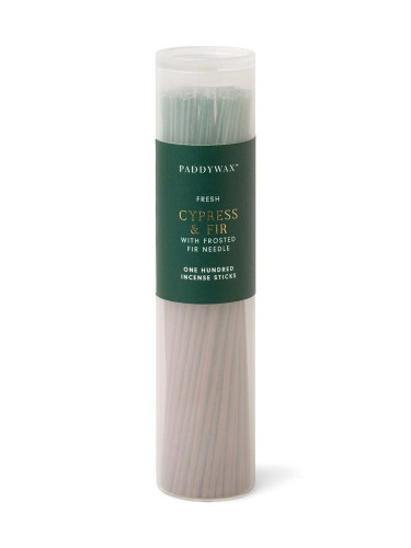 Комплект ароматни пръчици Paddywax Cypress & Fir 100 броя