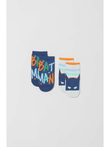 Бебешки чорапи OVS (2 броя) в синьо
