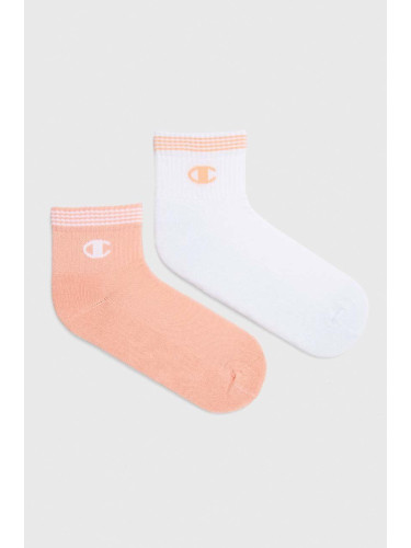 Чорапи Champion (2 броя) в оранжево