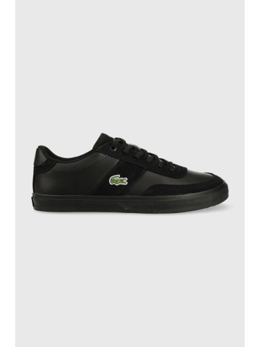 Кожени маратонки Lacoste COURT-MASTER PRO в черно 44SMA0084