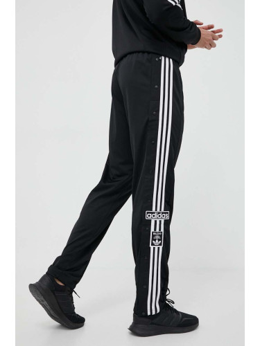 Спортен панталон adidas Originals ADIBREAK в черно с апликация