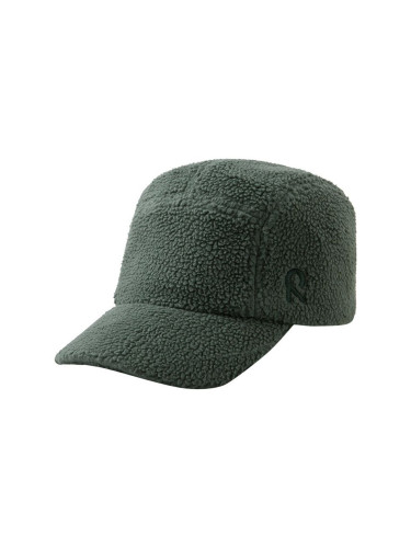 Детска шапка Reima в зелено с изчистен дизайн