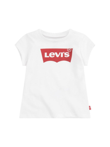 Детска тениска Levi's в бяло