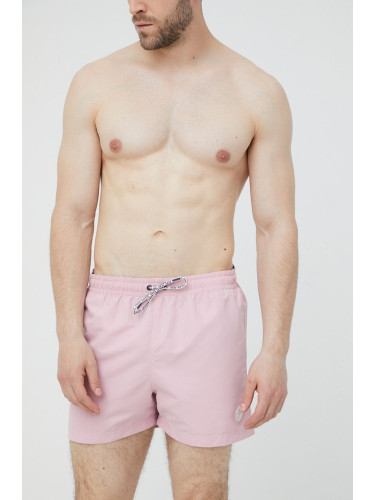 Плувни шорти Pepe Jeans Remo D в розово