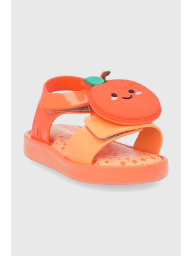 Детски сандали Melissa в оранжево