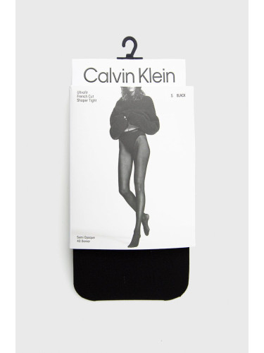 Чорапогащи Calvin Klein в черно 701218755