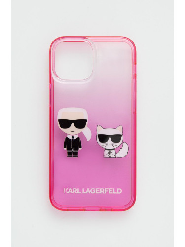 Кейс за телефон Karl Lagerfeld Iphone 13 Mini 5,4'' в розово