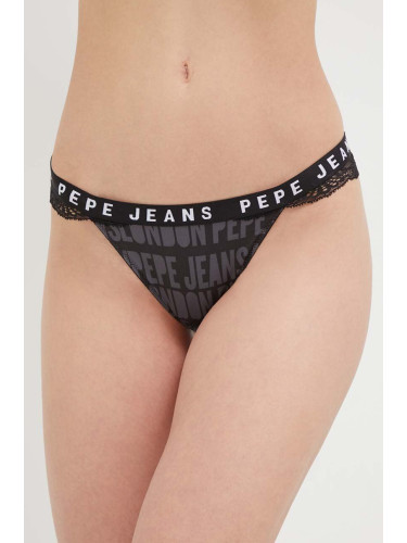 Прашки Pepe Jeans в черно