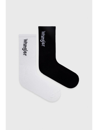 Чорапи Wrangler (2 чифта) в черно