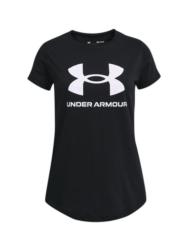 Детска тениска Under Armour 1361182 в черно