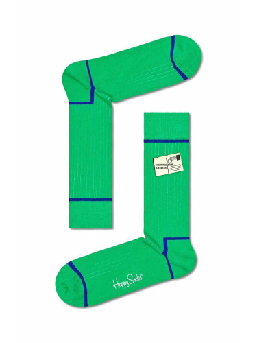 Чорапи Happy Socks в зелено