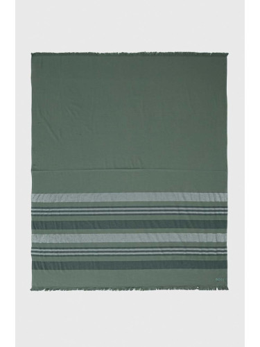 Памучна кърпа BOSS в зелено