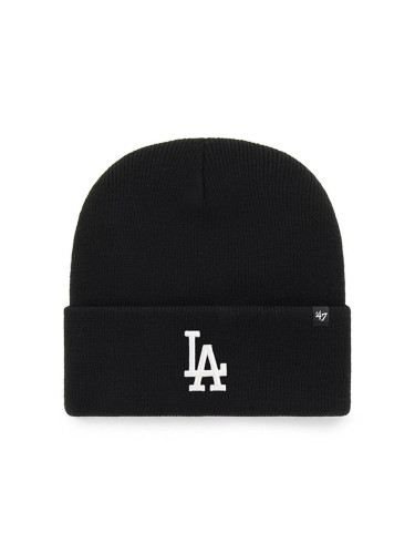 Шапка 47brand MLB Los Angeles Dodgers в черно