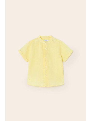 Бебешка риза Mayoral в жълто