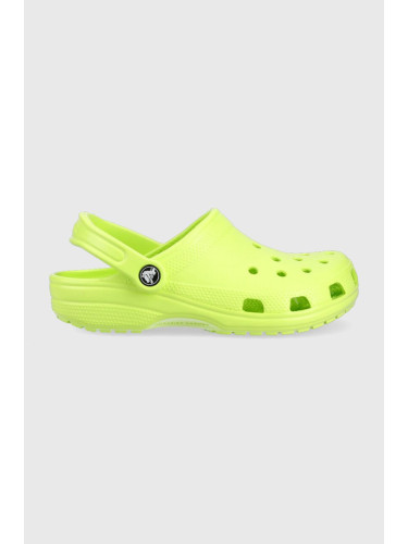 Детски чехли Crocs в зелено