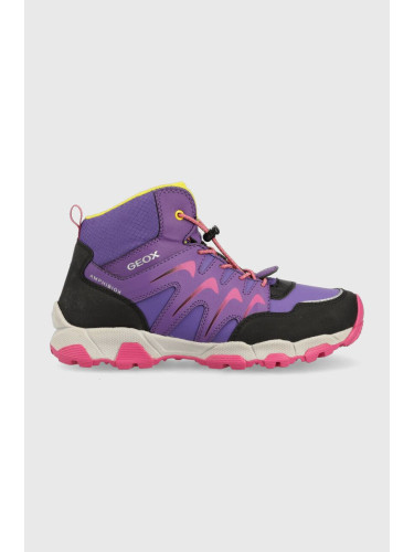Детски обувки Geox в лилаво