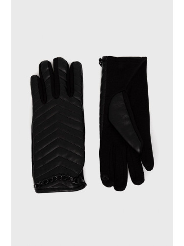 Ръкавици Aldo дамски в черно