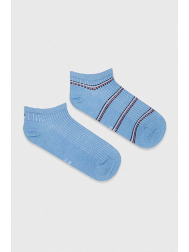 Чорапи Tommy Hilfiger (2 броя) в синьо