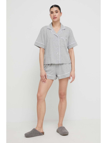 Пижама Polo Ralph Lauren дамска в сиво 4P8023