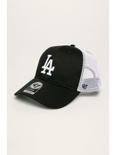 47 brand - Шапка MLB Los Angeles Dodgers B-BRANS12CTP-BKC