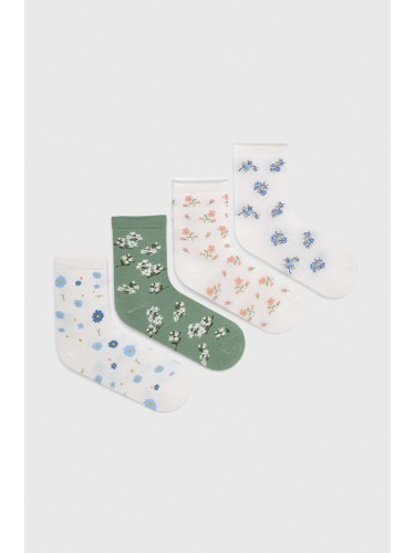 Чорапи Answear Lab (4 броя) в бяло