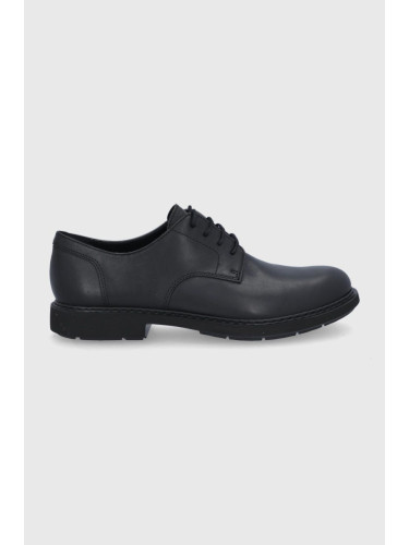 Кожени половинки обувки Camper Neuman мъжки в черно