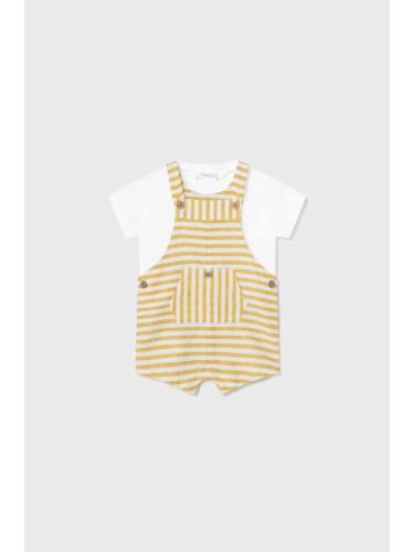 Комплект за бебета Mayoral Newborn в жълто