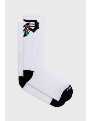 Чорапи Primitive в бяло