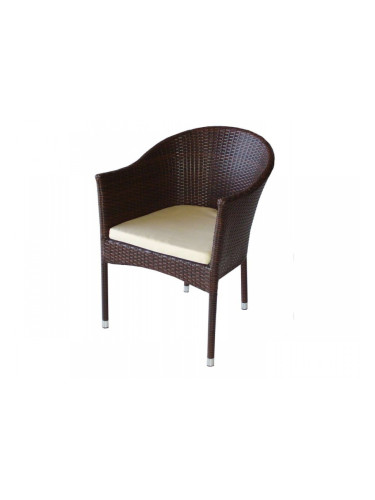 Кресло Мебели Богдан BM-350 с възглавничка, PVC ратан